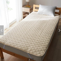 出口日本原单 冬季基础款 摇粒绒薄棉填充 日式绗缝床护垫/床褥垫