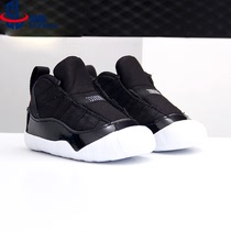 Nike/耐克正品JORDAN 11 CRIB BOOTIE AJ11 小童篮球鞋CI6165-011