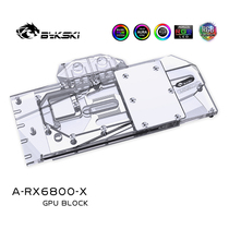 Bykski A-RX6800-X AMD Radeon 显卡水冷头 RX6800 全新散热RDNA2