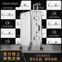 CeivlmKlain铝镁合金行李箱20寸登机旅行箱男女拉杆箱商务密码箱
