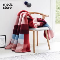 挪威Roros Tweed纯羊毛毯 几何图案沙发盖毯空调午睡毯保暖家用毯