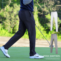 高尔夫裤子男薄款宽松速干高尔夫球服装男士长裤夏季休闲透气球裤