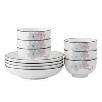 10个装碗家用吃饭碗创意北欧餐具套装碗盘欧式碗碟盘子汤碗米饭碗