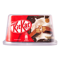 雀巢(Nestle) 奇巧KitKat 牛奶巧克力威化饼干18块 休闲零食216g