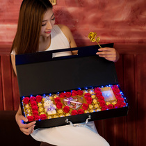 德芙巧克力礼盒装星空棒棒糖创意抖音七夕情人节生日礼物送女友