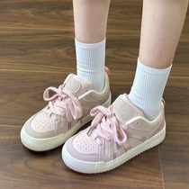 易少年  韩版小众休闲板鞋女2024夏季新款小白鞋学生百搭面包鞋