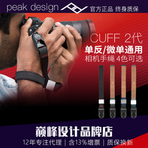 peakdesign巅峰设计cuff微单反相机手腕带pd手绳快拆适用佳能索尼