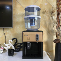 台式饮水机制冷制热冰温热配净水桶家用过滤桶自来水一套直饮