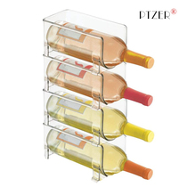 PTZER层叠式红酒架葡萄酒架冰箱收纳架展示架日式ins摆件饮料瓶格