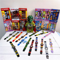 LEGO乐高儿童手表蝙蝠侠超人警察星球大战拼装玩具闹钟男女孩腕表
