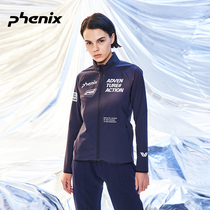 phenix菲尼克斯 PST系列 女士滑雪中层软壳抓绒保暖开衫卫衣