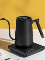 泰摩 鱼Smart温控手冲咖啡壶 电热烧水壶泡茶 恒磨细口壶控流套装