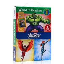 英文原版绘本 World of Reading Avengers Boxed Set Level 1 漫威 复仇者联盟 6册礼盒装 儿童图画故事书