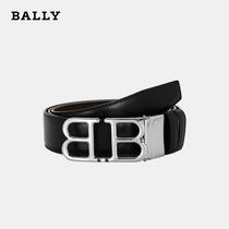 【正品保证】Bally/巴利男士腰带双面可旋转设计时尚牛皮商务皮带