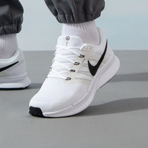 NIKE耐克跑鞋男鞋夏季新款RUN SWIFT 3运动鞋缓震透气白色跑步鞋