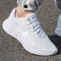Nike耐克男鞋2024夏季新款轻便网面透气缓震运动白色跑步鞋DC3728