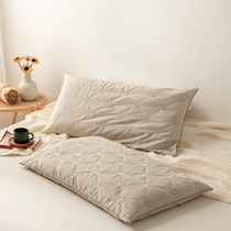 全棉荞麦枕芯可拆洗中枕单只纯棉成人学生枕头一个装48x74cm通用