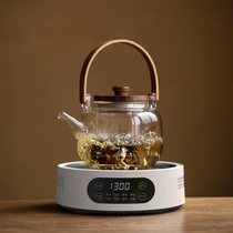 米厨电陶炉煮茶器小型煮茶炉防烫机身防水面板智能定时1300W