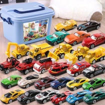 玩具车小汽车合金车模工程消防套装各类车3-45岁儿童生日礼物男孩