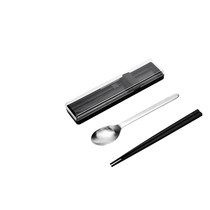 双立人筷子勺子套装家用中式不锈钢分餐筷勺便携式耐高温防霉餐具