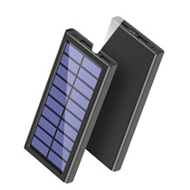 M7私模薄20000毫安太阳能充电宝大容量双灯多功能移动电源CE