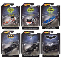 美泰风火轮1:50蝙蝠侠系列模型玩具合金大号战车飞机摩托车BATMAN