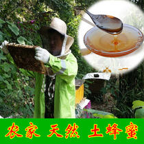 纯正土蜂蜜 天然野生中蜂蜜农家自产新鲜蜜农产品百花蜜1000g包邮