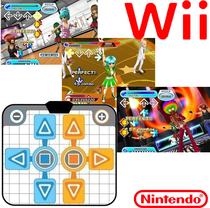 全新任天堂Wii跳舞专用跳舞毯 健舞机 dance舞者双人跳舞毯训练机