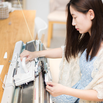 银笛SK280手工毛衣编织机家用日本小型中粗线DIY织毛衣机器全自动