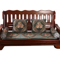 红木沙发坐垫可拆洗中式防滑组合套装老式木木头实木沙发垫带靠背