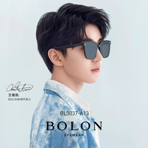 BOLON暴龙眼镜王俊凯同款偏光墨镜韩版黑超板材太阳镜BL3037&3027