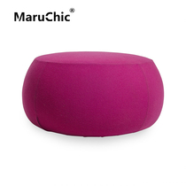 MaruChic创意设计师家具pix 87 pouf进口布艺圆墩茶几沙发小矮