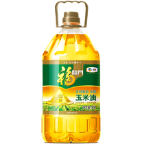 中粮福临门非转基因压榨黄金产地玉米油5L植物油食用油玉米胚芽油