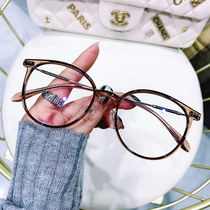 新款超轻TR90眼镜框圆形眼镜架学生眼镜架网红镜框近视防蓝光眼镜