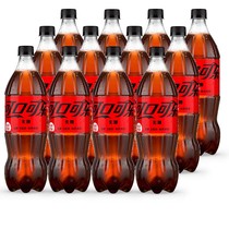 可口可乐零度无糖可乐碳酸饮料888mlx12瓶装整箱北京包邮
