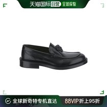 香港直邮VERSACE 男士黑色乐福鞋 DSU8553-1A02335-2B530