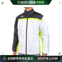 日潮跑腿MIZUNO美津浓 男式、女式网球服运动保暖夹克 62JE250 白
