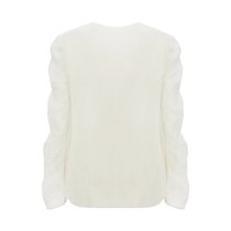 CHLOE' 白色女士衬衫 CHC23SHT03-016-101