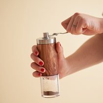 肆月咖啡磨豆机咖啡豆研磨机咖啡粉研磨器手动冲便携户外手磨套装