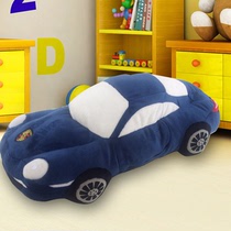 毛绒玩具汽车造型保时捷形状小汽车模型宝宝抱枕男孩公仔警车玩偶