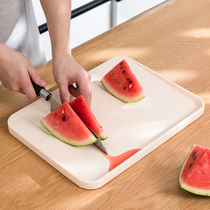 日本水果砧板家用厨房塑料加厚双面斜面切菜板抗菌防霉案板刀板