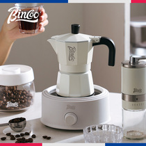 Bincoo双阀摩卡壶家用意式浓缩咖啡壶高温萃取咖啡机户外咖啡器具