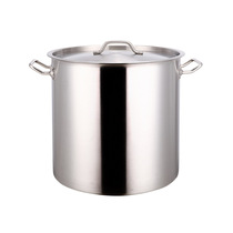 加厚不锈钢复合底汤桶 大容量汤锅 酒店商用厚底汤锅 电磁炉通用