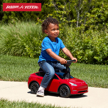 RadioFlyer特斯拉Model Y儿童溜溜车1-4岁宝宝玩具车学步车Tesla