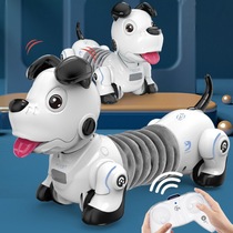 会动的玩具狗 电动遥控仿真发声益智儿童智能感应宠物机器狗玩具