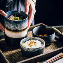 饭碗日式米饭碗吃饭碗简约创意小号陶瓷碗汤碗家用餐厅好看的饭碗