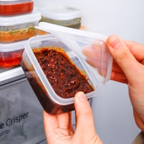 日本进口酱料盒小调料蘸酱塑料收纳盒食品级冰箱保鲜盒密封分装盒