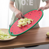 趣味西瓜造型可悬挂塑料砧板水果系列菜板厚款切菜板切肉加厚刀板