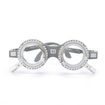 眼镜仪器设备配件试镜架 TF-A灰色验光架镜腿可调验光全框镜架
