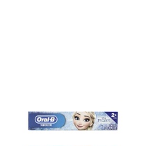 香港港版Oral-B欧乐B儿童防蛀牙膏冰雪奇缘迪士尼艾莎公主40g无糖